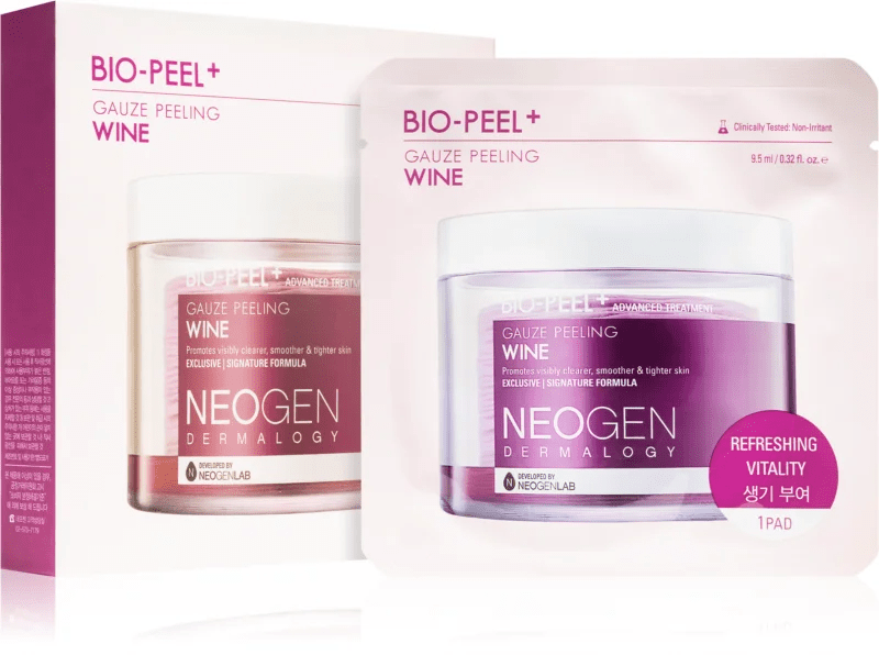 Neogen Dermalogy Bio - Peel+ Gauze Peeling Wine