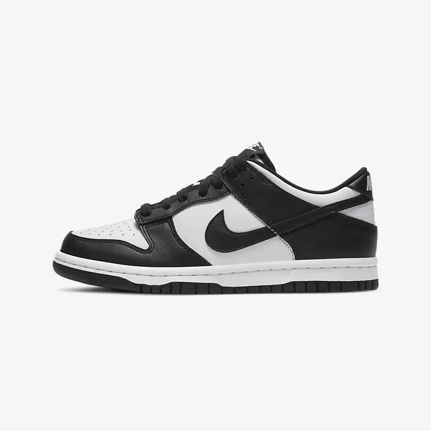 Nike Dunk Low (GS) Black White Panda Summer New Style Comfortable and Versatile Low - Top Casual Shoes CW1590 - 100