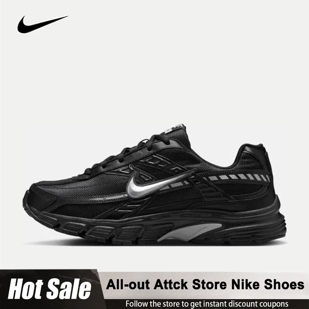 Nike Initiator Men's Sneakers Comfortable Retro Running Shoes Breathable Cushioning IB4595 - 001 Lightweight Non - slip Sports Shoes