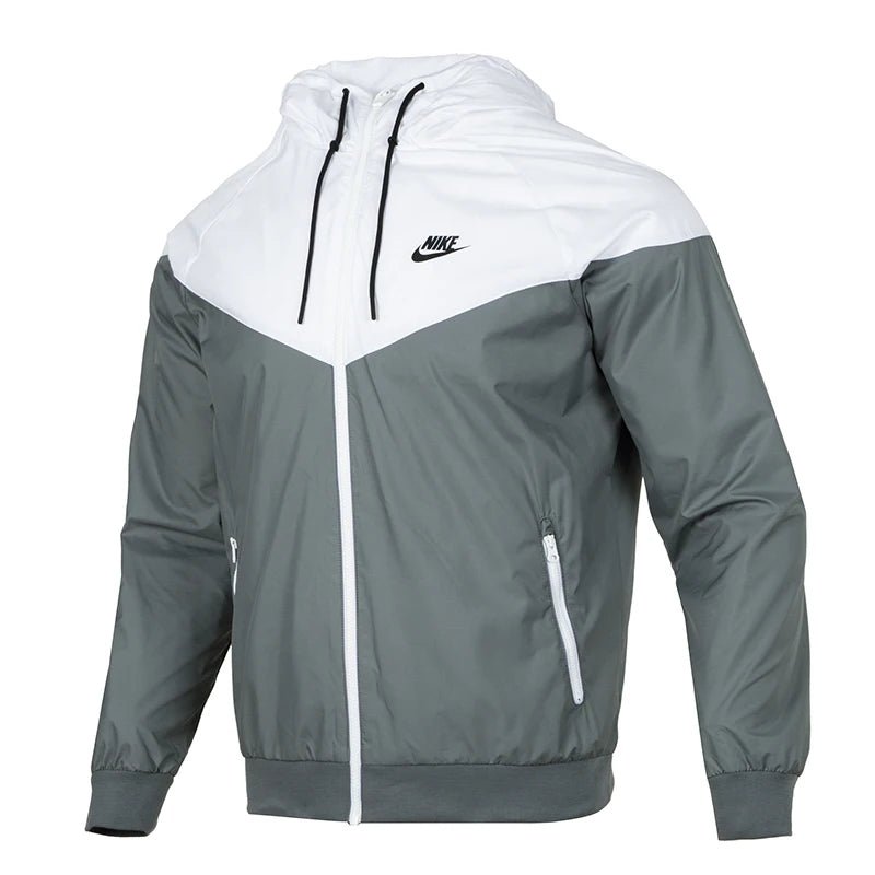 Nike m Nsw Wr Jkt Men's Sportswear Workwear Hooded Windproof Jacket Running Fitness Casual Jacket 727325 - 084