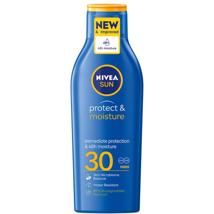 NIVEA SUN Sun Cream Protect & Moisture Lotion SPF30 200 ml