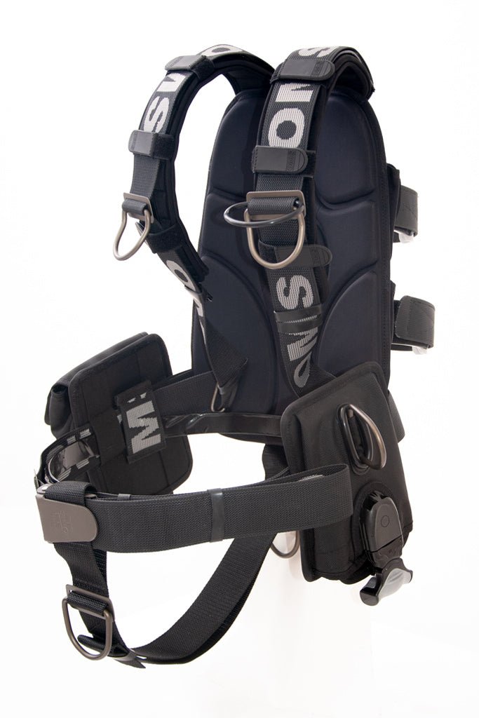 OMS Backplate w/ SmartStream Harness SIG, Crotch Strap, Back Pad w/ Weight pockets, 6 lb system, (1) UtilityPocket and Shoulder Pads