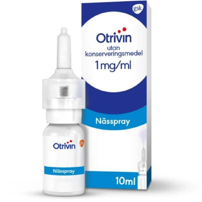 Otrivin Preservatives-free Nasal Spray 1mg/ml 10ml