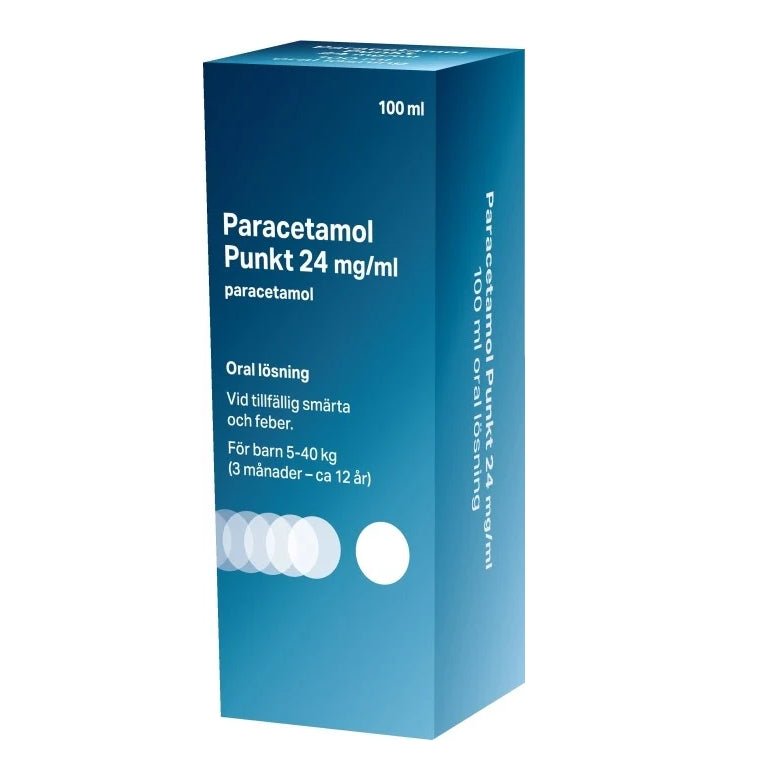 Paracetamol Punkt, Oral Solution 24 mg/ml 100 ml