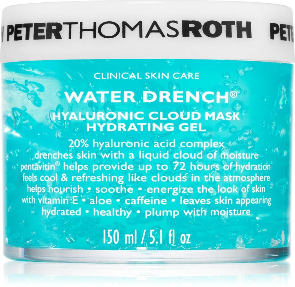 Peter Thomas Roth Water Drench Hyaluronic Cloud Mask Hydrating Gel Moisturizing gel mask with hyaluronic acid