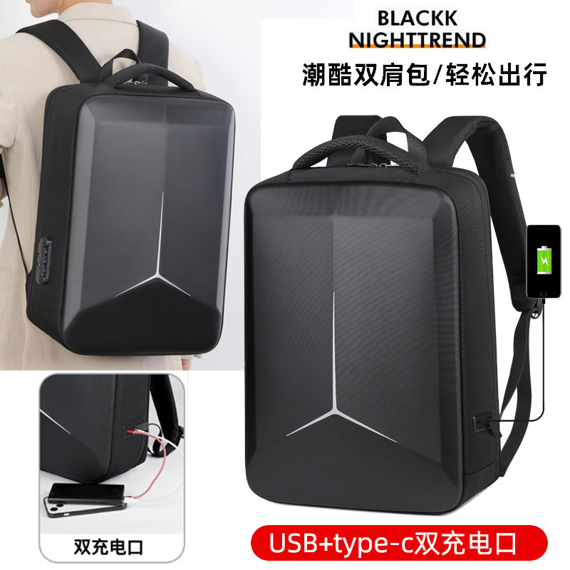 173 Laptop Backpack Hard Shell Waterproof Unisex