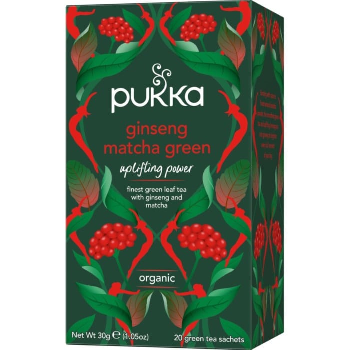 Pukka Ginseng Matcha Green 20 tea bags