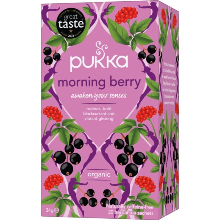 Pukka Morning Berry 20 tea bags