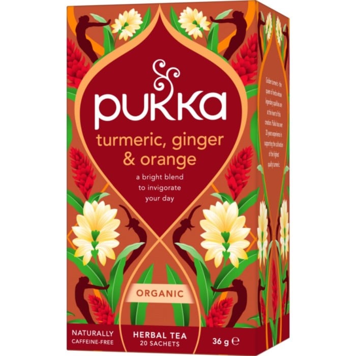 Pukka Turmeric, Ginger & Orange 20 tepåsar