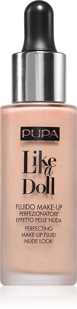 PUPA Milano Like a Doll Natural finishing foundation SPF 15