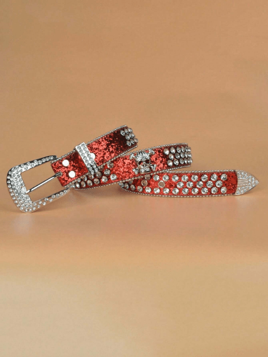 Rhinestone Decor Belt Street - Lolli World Marketplace