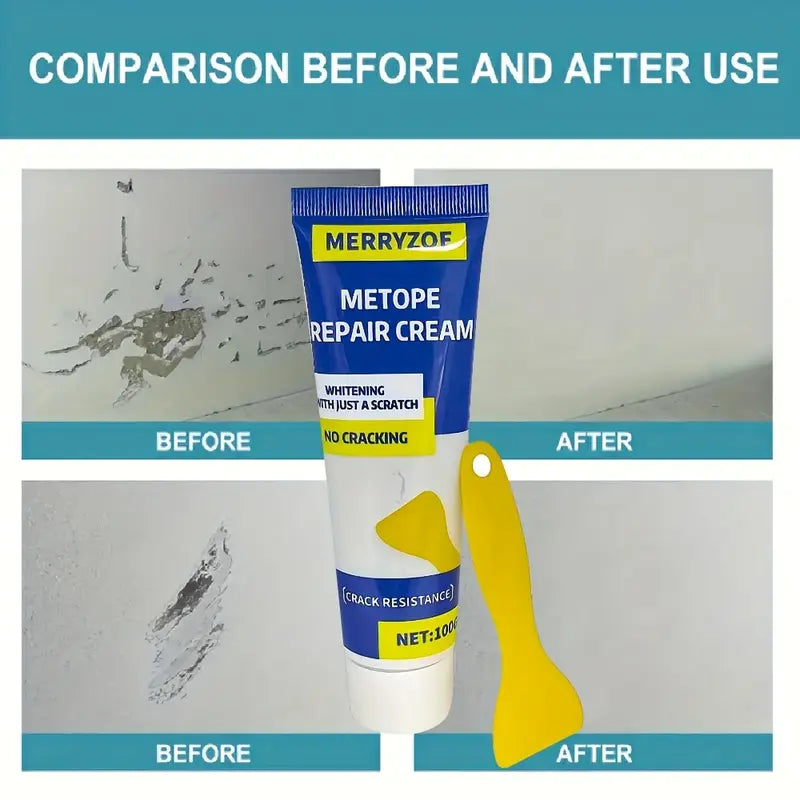 Wall Repair Paste Patch Kit