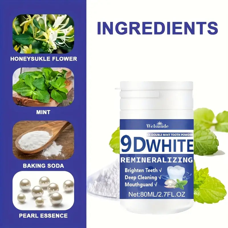 D9 White Teeth Whitening Powder