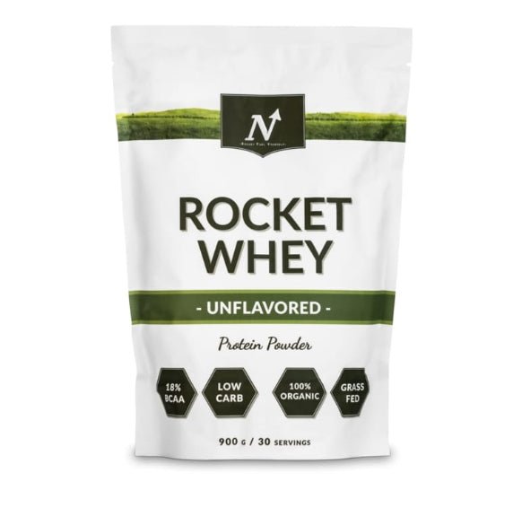 Rocket Whey Plain Whey 900 g Utility
