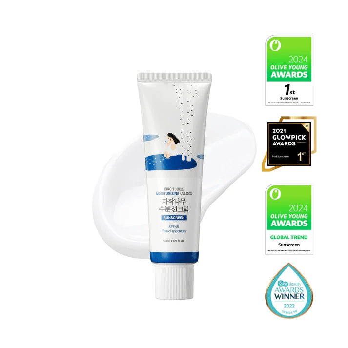Round Lab Birch Moisturizing Sunscreen UVLock SPF 45+ Broad Spectrum