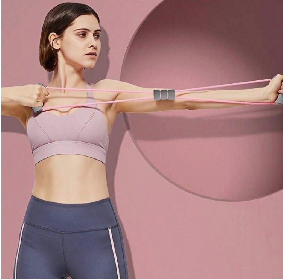 Shaped Tension Stretcher Elastic Resistance Belt