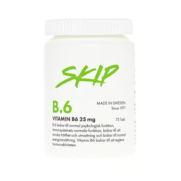 Skip Vitamin B6 25mg 75 tablets