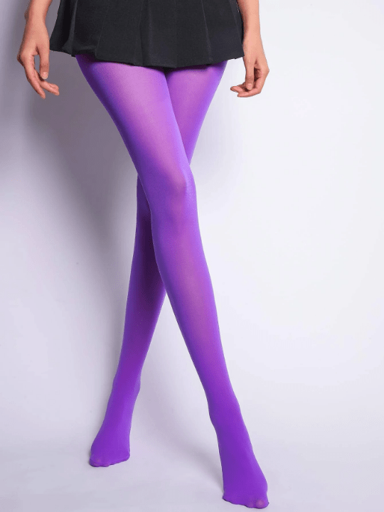 Solid Minimalist Tights - Lolli World Marketplace
