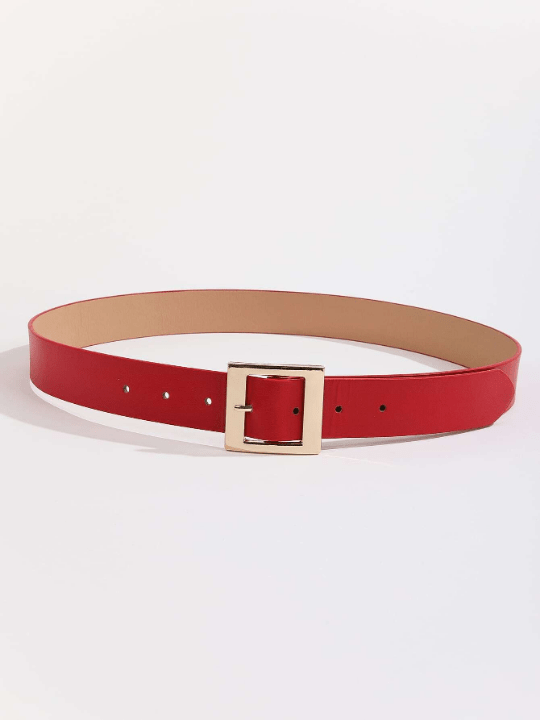 Square Buckle Belt With Punch Tool - Lolli World Marketplace