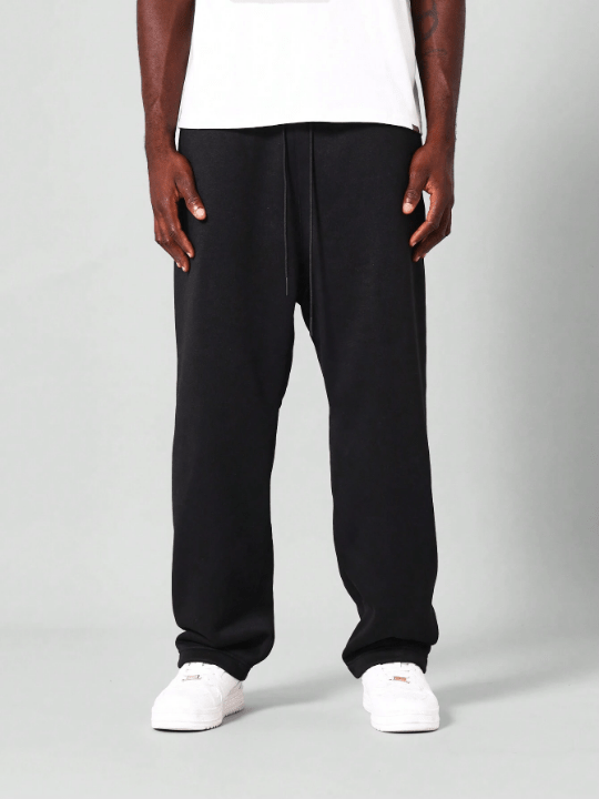 SUMWON Straight Fit Essential Drop Crotch Jogger - Lolli World Marketplace