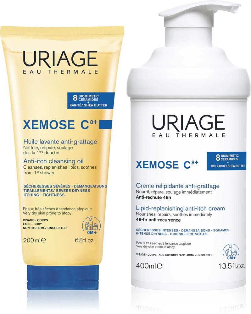 Uriage Xemose C8+ Comfort Set Set for sensitive skin