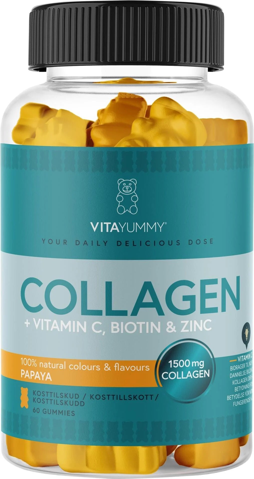 VitaYummy Collagen Papaya 60 pcs