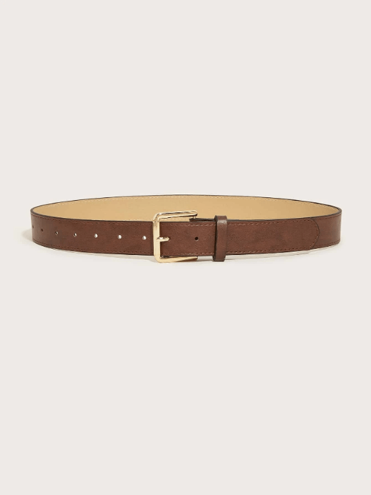 Western Cowgirl Stylish Square Buckle Belt for Jeans Pants - Lolli World Marketplace