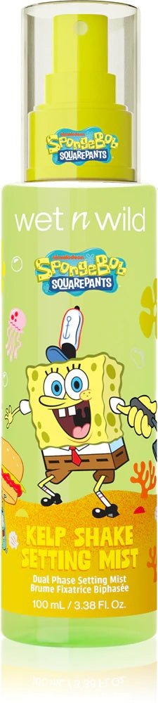 Wet n Wild SpongeBob SquarePants Kelp Shake Setting Mist Makeup Fixing Spray