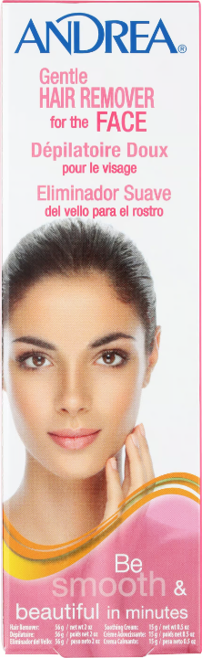 Andrea Gentle Hair Remover Face 56 g + 15 g