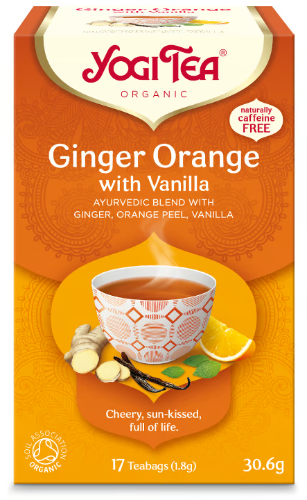 Yogi Tea Ginger Orange Vanilla REQUIREMENTS 17 Bags