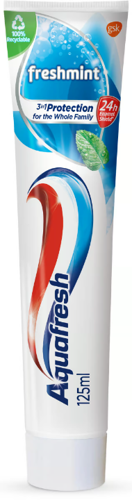 Aquafresh Toothpaste Fresh Mint 125 ml