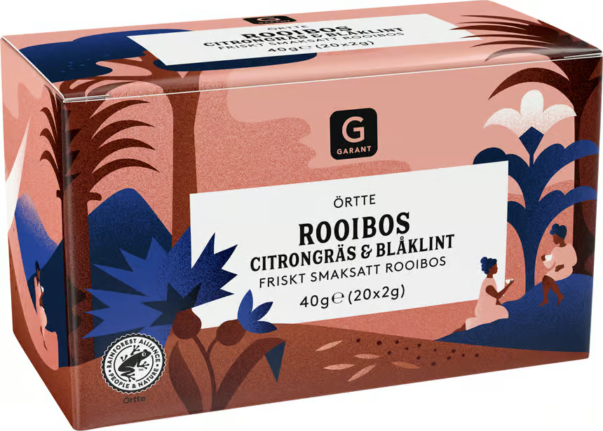 Garant Rooibos Herbal Tea Lemongrass & Cornflower 40 g