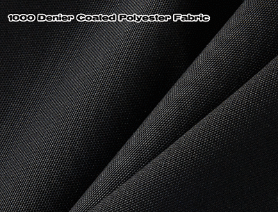 Cordura D1000 COATED POLYESTER CANVAS FABRIC - BLACK - Arabian Shopping Zone