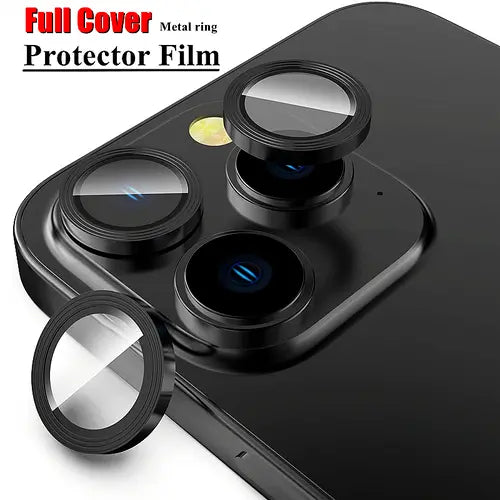 相机保护玻璃适用于 iPhone 14 13 12 11 Pro Max 迷你镜头保护膜