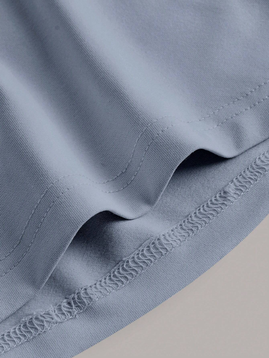 EZwear Summer Outfits Solid Ruched Waist Tank Dress