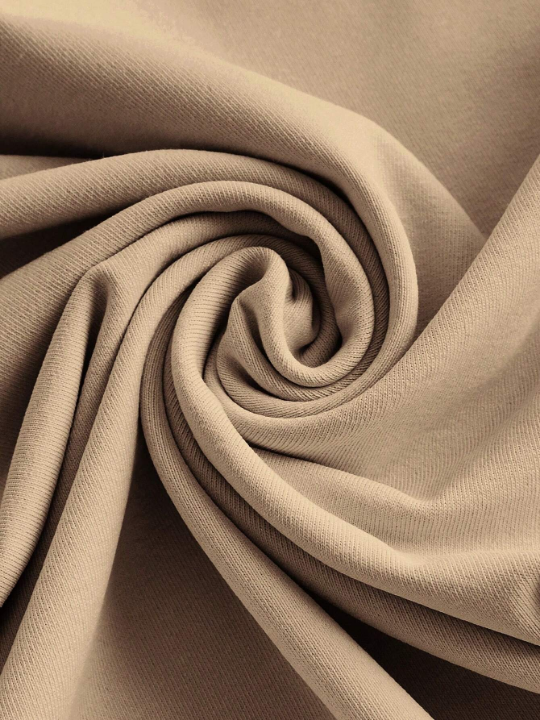 EZwear Summer Outfits Solid Ruched Waist Dress