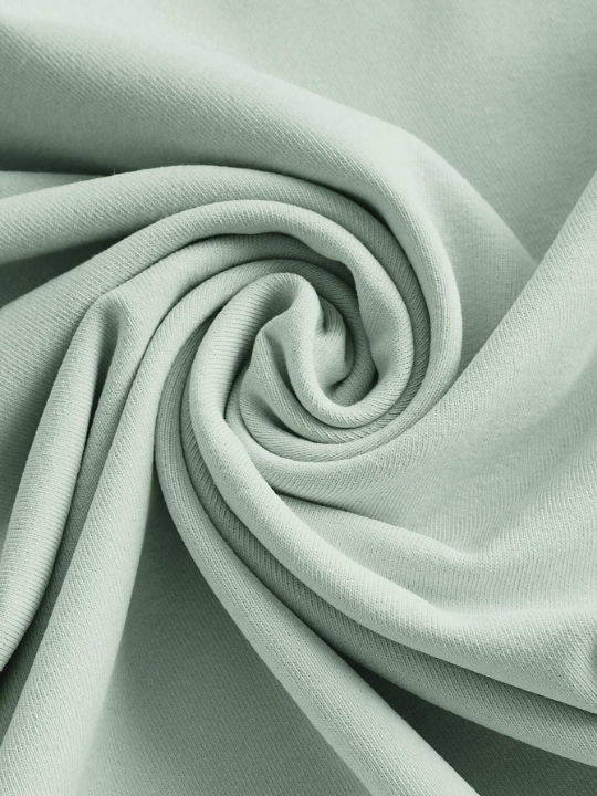 EZwear Summer Outfits Solid Ruched Waist Dress