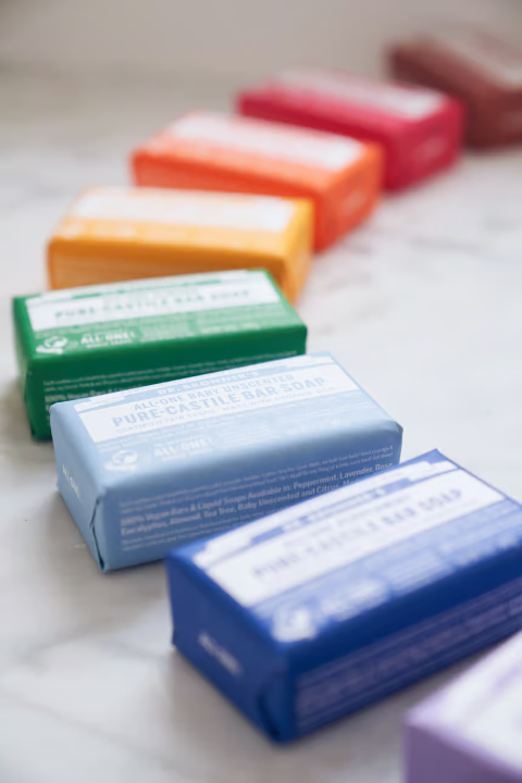 Dr. Bronner's Peppermint Bar Soap 140 g
