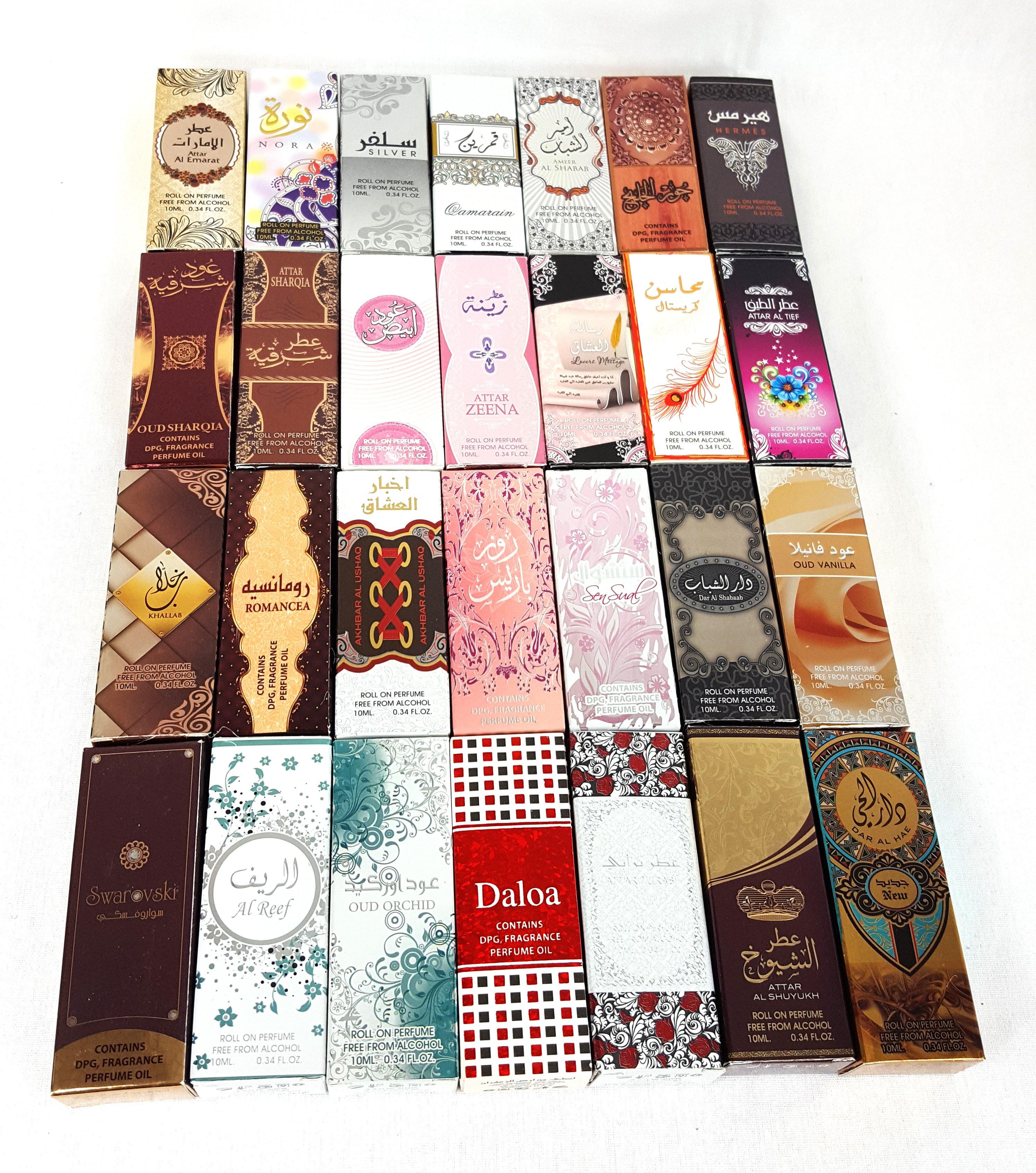 Concentrated Perfume Oil Attar Parfüm Parfum Parfümöl UAE ZAAFARAN Musk/OUD 10ml - Arabian Shopping Zone