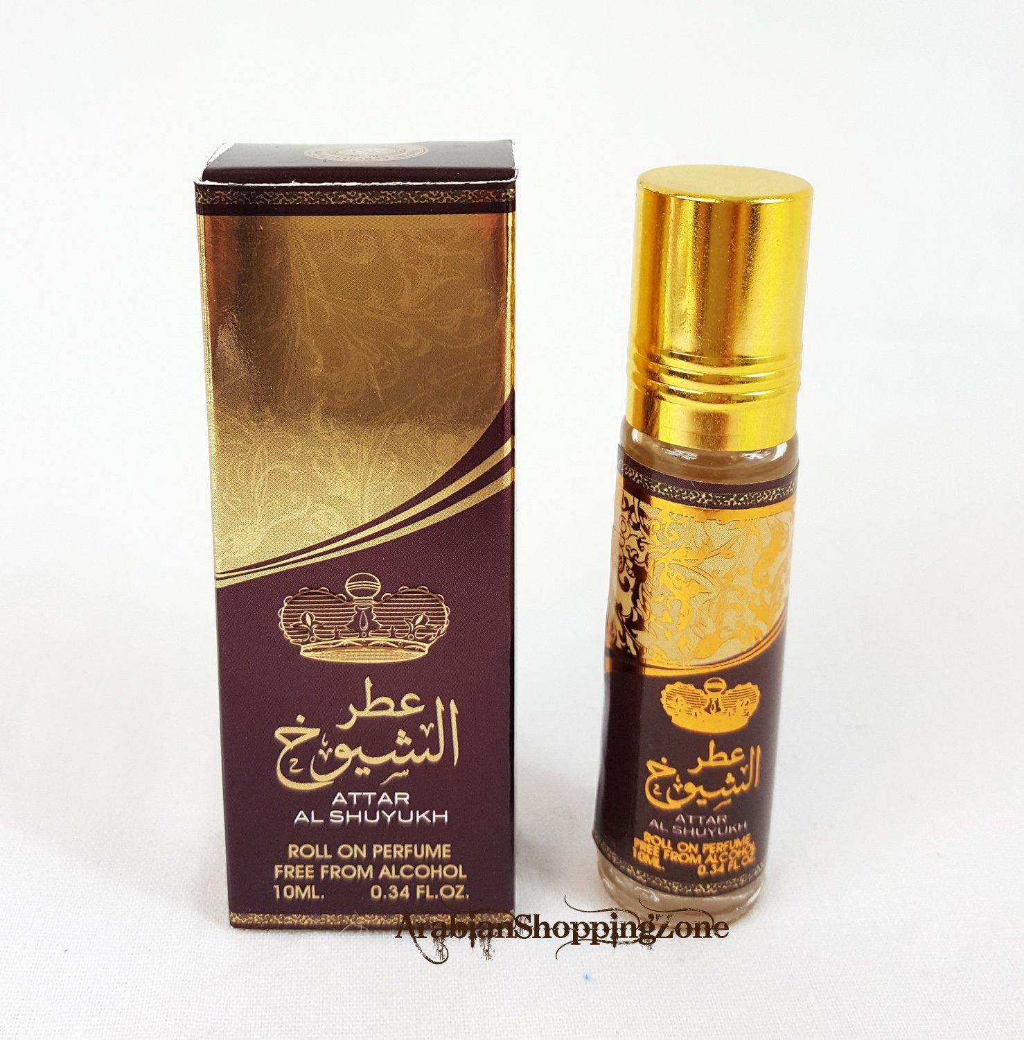 Concentrated Perfume Oil Attar Parfüm Parfum Parfümöl UAE ZAAFARAN Musk/OUD 10ml - Arabian Shopping Zone