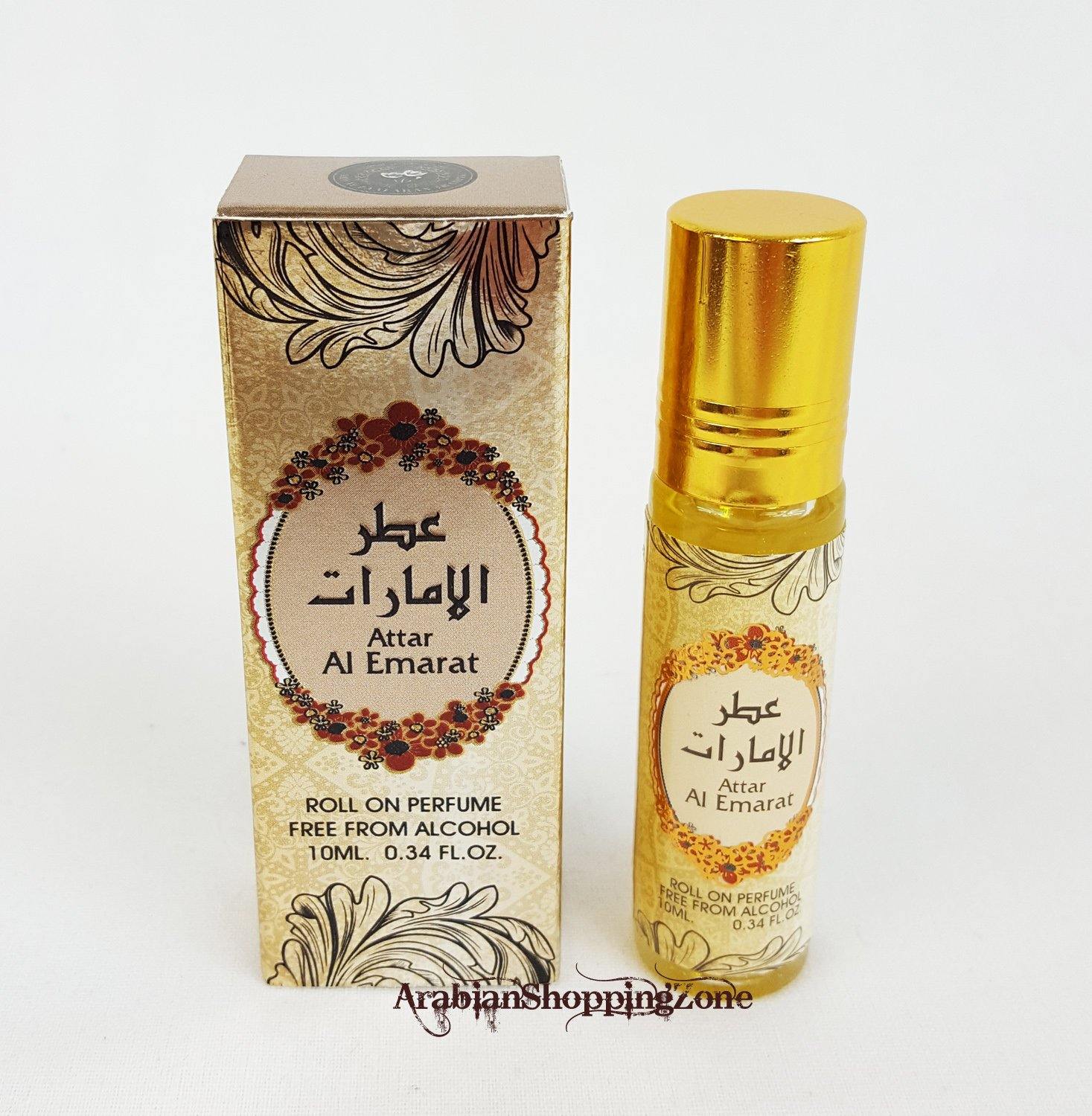 Concentrated Perfume Oil Attar Parfüm Parfum Parfümöl UAE ZAAFARAN Musk/OUD 10ml - Arabian Shopping Zone