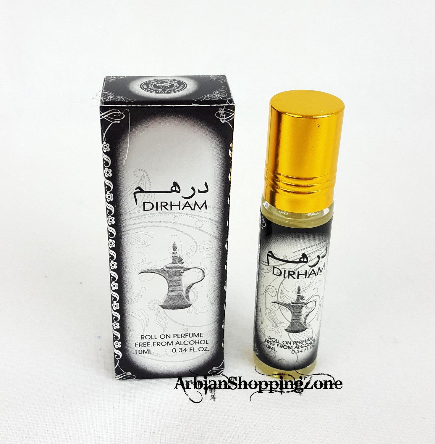 Concentrated Perfume Oil Attar Parfüm Parfum Parfümöl UAE ZAAFARAN Musk/OUD 10ml - Arabian Shopping Zone