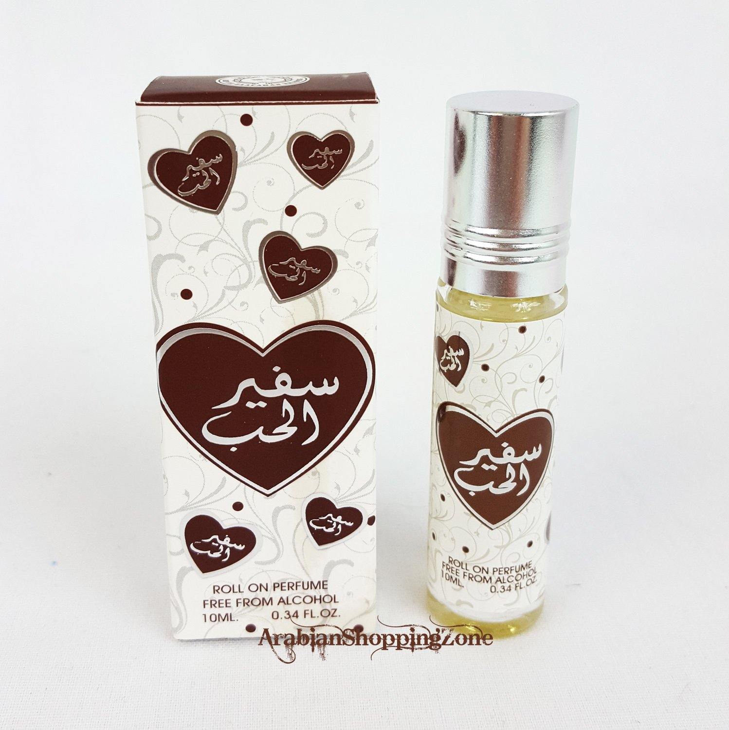 Concentrated Perfume Oil Attar Parfüm Parfum Parfümöl UAE ZAAFARAN Musk/OUD 10ml - Arabian Shopping Zone