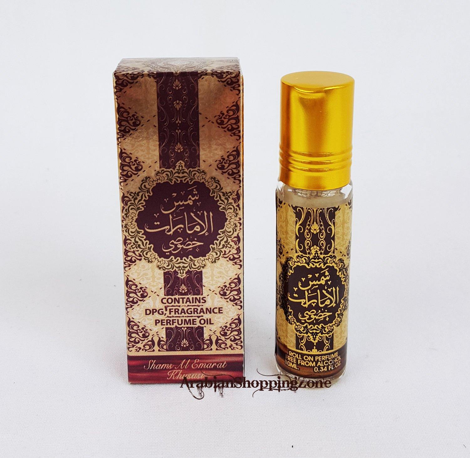 Concentrated Perfume Oil Attar Parfüm Parfum Parfümöl UAE ZAAFARAN Musk/OUD 10ml - Arabian Shopping Zone