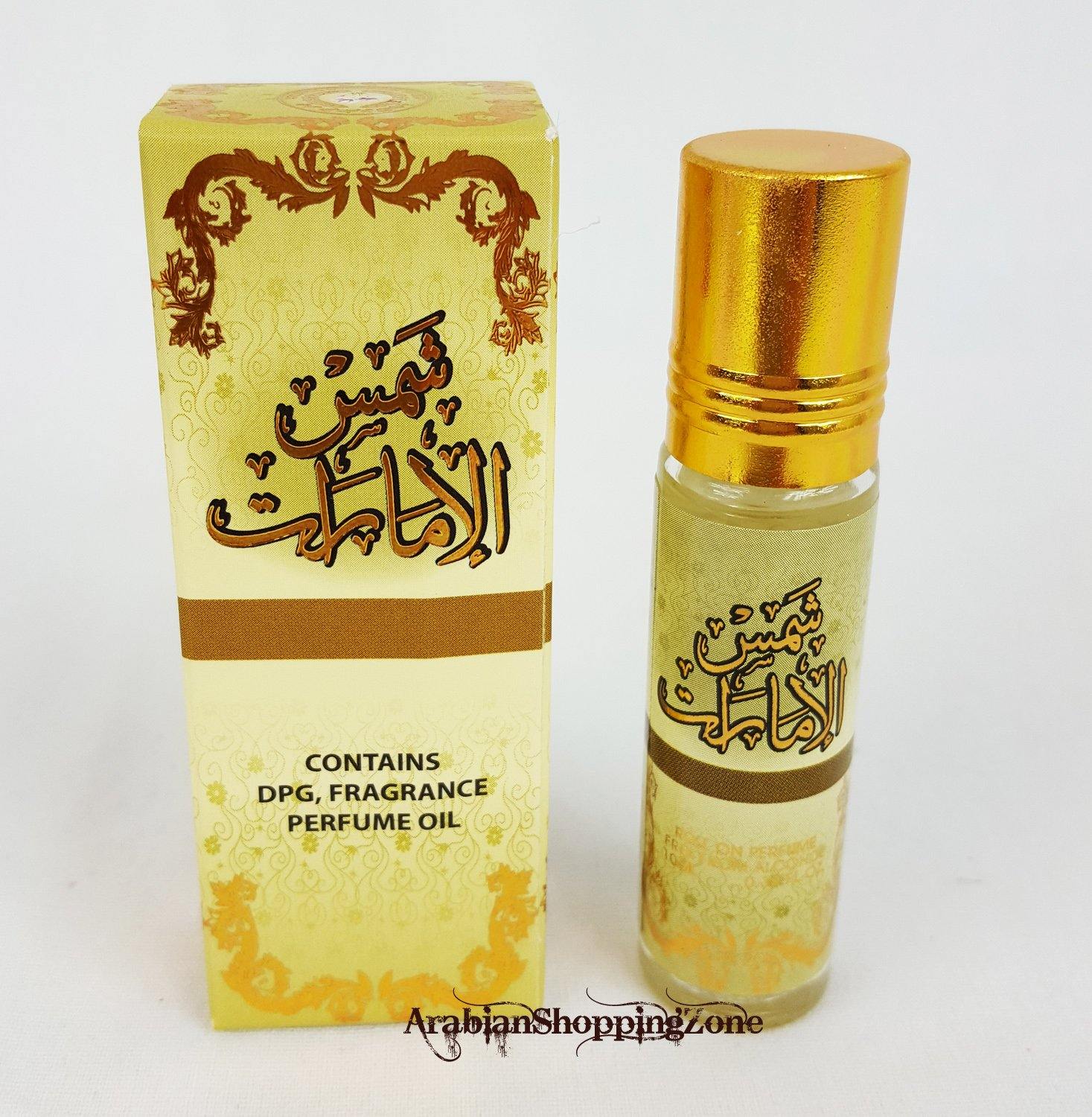Concentrated Perfume Oil Attar Parfüm Parfum Parfümöl UAE ZAAFARAN Musk/OUD 10ml - Arabian Shopping Zone