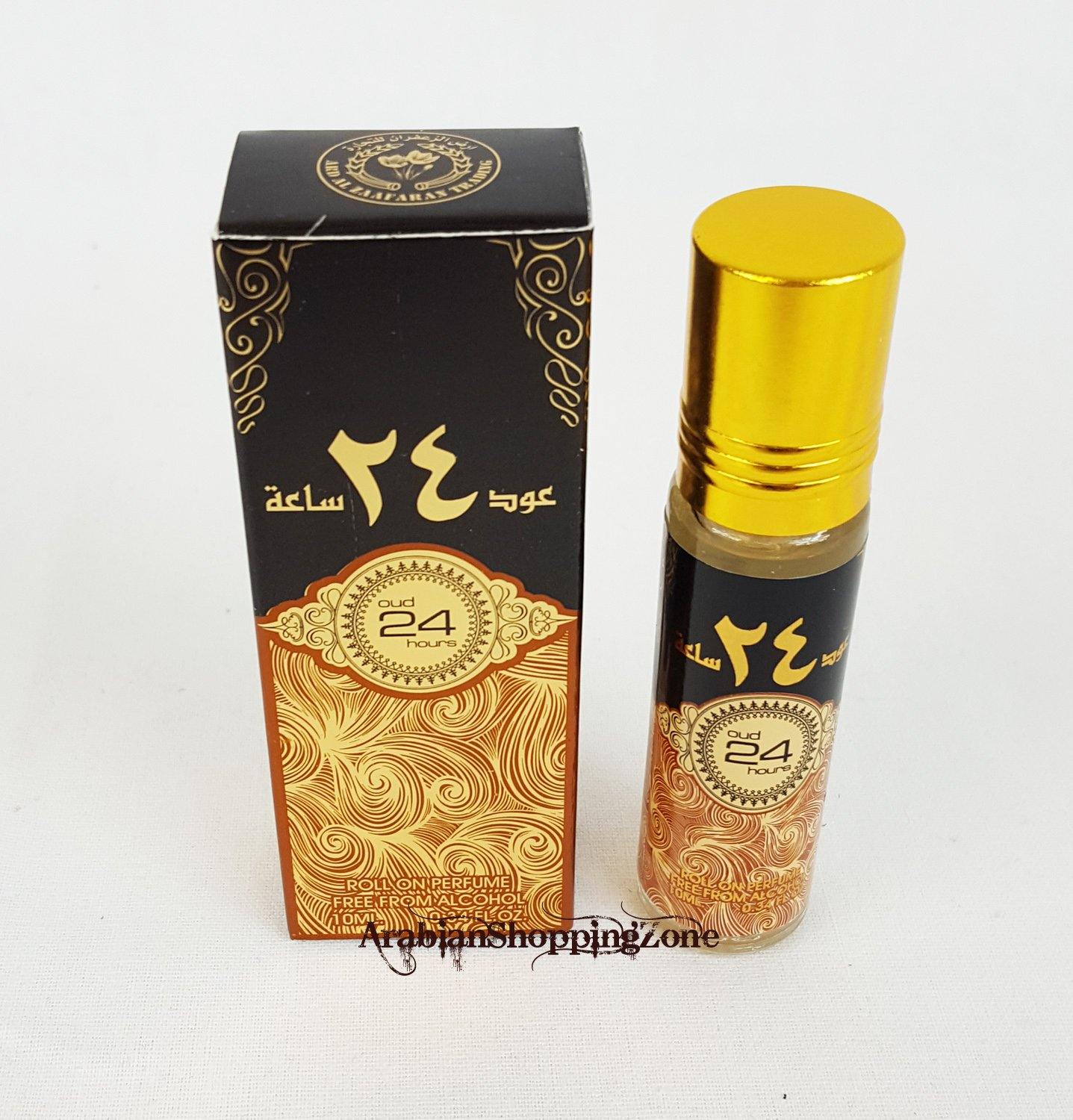 Concentrated Perfume Oil Attar Parfüm Parfum Parfümöl UAE ZAAFARAN Musk/OUD 10ml - Arabian Shopping Zone