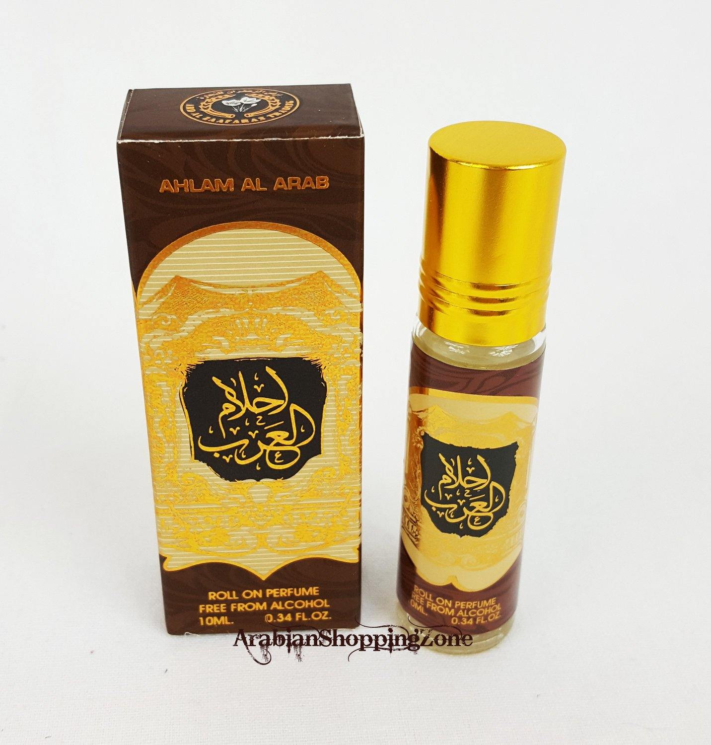 Concentrated Perfume Oil Attar Parfüm Parfum Parfümöl UAE ZAAFARAN Musk/OUD 10ml - Arabian Shopping Zone