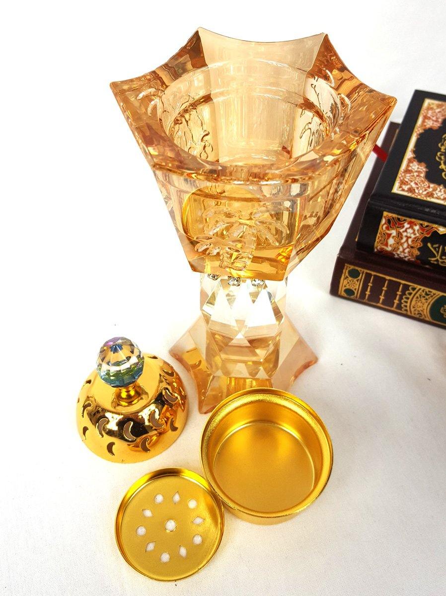 Crystal Incense Burner 018 Large - Arabian Shopping Zone