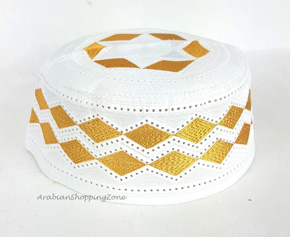 New Style Kofi Embroidery Men Cap Hat Size 58-60 - Arabian Shopping Zone