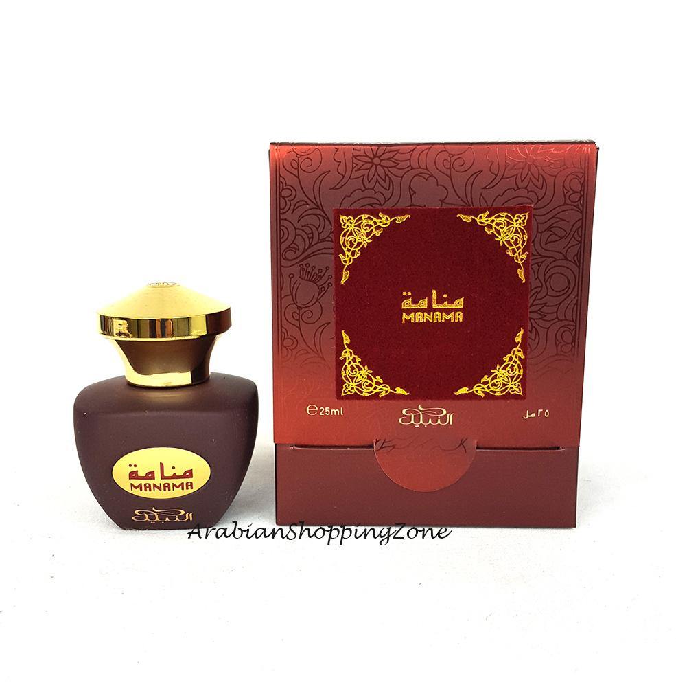Nabeel MANAMA 25ml Concentrated Oil Perfume Alcohol-Free - Arabian Shopping Zone